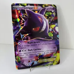 Pokemon 2014 XY Phantom Forces Gengar EX Jumbo Promos #34/119 - Image 1