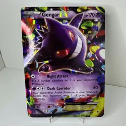 Pokemon 2014 XY Phantom Forces Gengar EX Jumbo Promos #34/119 - Image 2