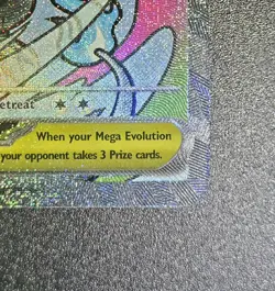Pokemon TCG Mega Evolution Black Star Promo Mega Charizard X ex 023 (A) - Image 5