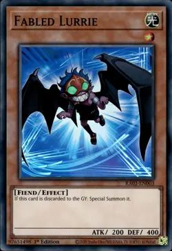 Fabled Lurrie - Super Rare 1st Edition RA03-EN003 - NM - YuGiOh - Image 1