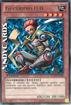 Guerriero D.D. ☻ Rara ☻ LCYW IT218 ☻ YUGIOH ANDYCARDS - Image 1