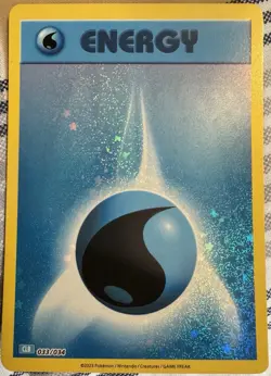 Water Energy 033/034 CLB NM Trading Card Game Classic Holo Pokemon - Image 1