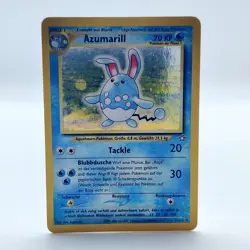 Pokemon TCG Karte -Azumarill Holo - Neo Genesis - 2/111 - Deutsch - Image 1