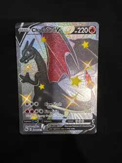 Pokemon TCG Charizard V Champions Path Holo Card 079/073 Secret Rare NM 2020 - Image 3