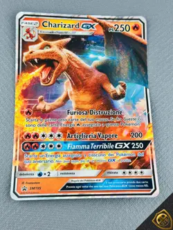 Charizard GX promo Jumbo card SM195 Detective Pikachu ITA - Image 2