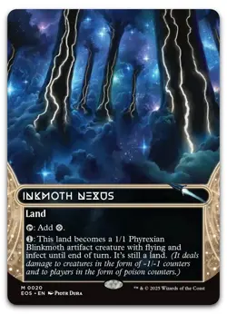 Inkmoth Nexus (0020) (Borderless) #20 (NM) Edge of Eternities EOS Magic MTG - Image 1