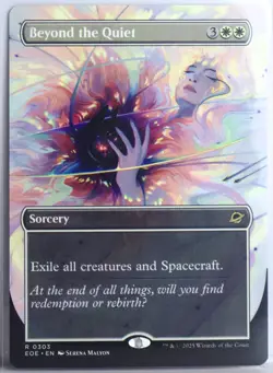 Beyond the Quiet [New, Near Mint] Borderless Art {Edge of Eternities} - Image 1