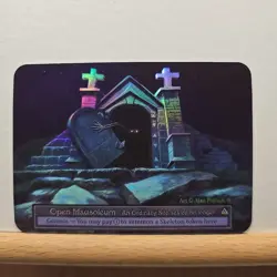 Open Mausoleum FOIL Ordinary site Sorcery Contested Realm Gothic - Image 1