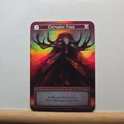Corruptor Freak FOIL Exceptional Sorcery Contested Realm Gothic - Image 1