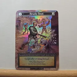 Rowdy Boys FOIL Exceptional Sorcery Contested Realm Gothic - Image 1
