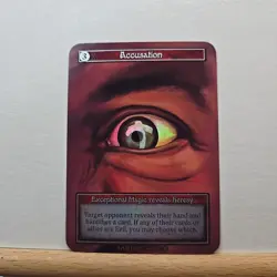 Accusation FOIL Exceptional Sorcery Contested Realm Gothic - Image 1
