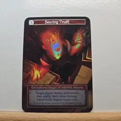 Searing Truth FOIL Exceptional Sorcery Contested Realm Gothic - Image 1