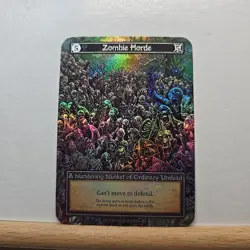 Zombie Horde FOIL Ordinary Sorcery Contested Realm Gothic - Image 1