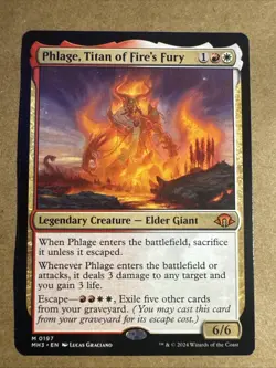 Phlage, Titan of Fire's Fury Modern Horizons 3 Regular - Image 1