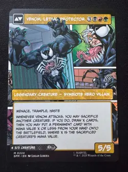 MTG: Eddie Brock / VENOM (0224) (Borderless) - Marvel's Spider-Man #224 - NM - Image 2