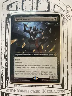 MTG Agent Venom (Extended Art) - Marvel's Spider-Man (SPM) R 0235 - Image 1