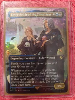 Emet-Selch of the Third Seat (Borderless) (Chocobo Track Foil) FIC 0473 - Image 1