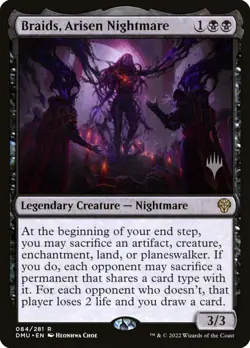 MTG Braids, Arisen Nightmare (84p/160) Dominaria United Promos LP - Image 1