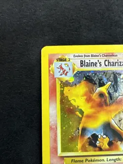 Pokemon TCG Blaine's Charizard 2/132 Gym Challenge - Image 2