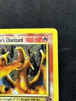 Pokemon TCG Blaine's Charizard 2/132 Gym Challenge - Image 3