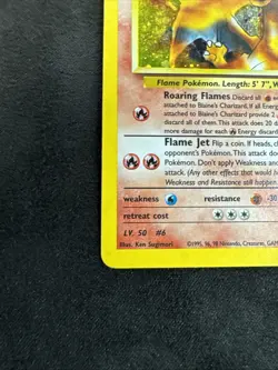 Pokemon TCG Blaine's Charizard 2/132 Gym Challenge - Image 5