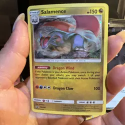 Salamence SM140 HOLO RARE Pokemon Black Star Promo NM 2018 Mint!! - Image 1