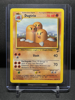 Dugtrio 23/130 Rare Pokemon 2000 Base Set 2 LP - Image 1