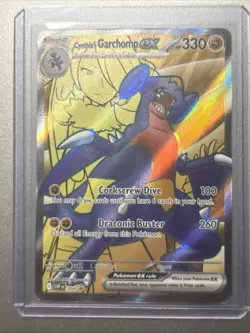 CYNTHIA'S GARCHOMP EX SVP 204 PROMO POKEMON TCG NM - Image 1