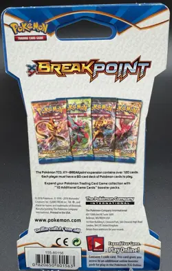 Pokemon Xy Breakpoint Sleeved Booster Pack Sealed - Image 2