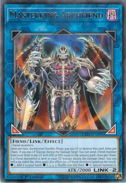 Masterking Archfiend Rare Extreme Force EXFO-EN090 NM - Image 1