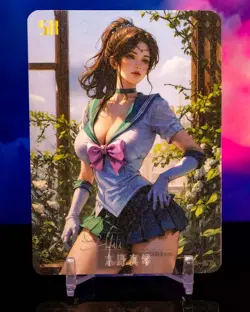 Sailor Jupiter Makoto Kino SR Blind Box Goddess Premium Matte Card Anime Waifu - Image 1