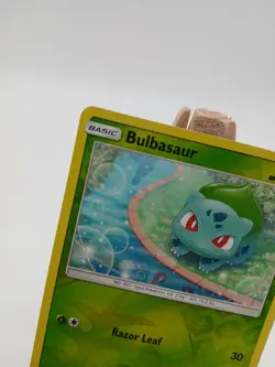 Bulbasaur 1/73 - Shining Legends - Common Reverse Holo LP Pokemon Card, 2017 - Image 2