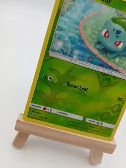 Bulbasaur 1/73 - Shining Legends - Common Reverse Holo LP Pokemon Card, 2017 - Image 3