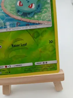 Bulbasaur 1/73 - Shining Legends - Common Reverse Holo LP Pokemon Card, 2017 - Image 4