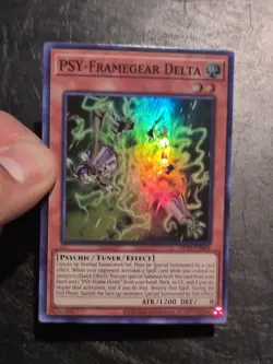 Yu-Gi-Oh SUPER RARE CARD PSY-FRAMEGEAR DELTA OP25-EN005 1ST NM/VLP - Image 3