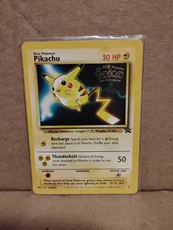 Pikachu WB Movie Promo Card 04/53 WOTC Promo, Excellent Condition - Image 1