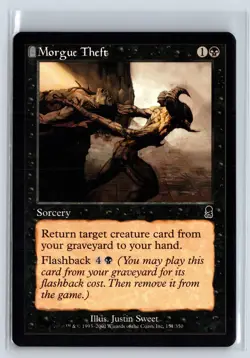 (4x) MORGUE THEFT - Odyssey - MTG Magic the Gathering Card - Common - Image 1
