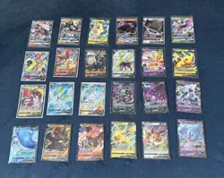 Pokemon GX V Holo Card Lot NM/LP 24 Unique Cards! - Image 1
