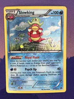 Slowking 21/122 Breakpoint Cosmos Holo Rare Pokemon Card - Image 1