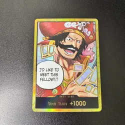 DON!! Card (Gol.D.Roger) (Gold) Carrying On His Will Foil Your Turn Op13 - Image 1