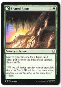 Shared Roots 196 MTG Avatar TLA NM - Image 1