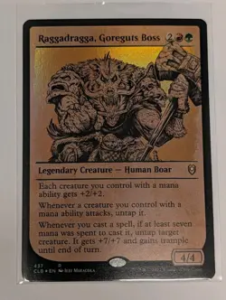 Raggadragga, Goreguts Boss (Showcase) Commander Legends: Battle for Baldur's... - Image 1