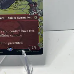 MTG Spider-Punk (0210) (Borderless) Spider-Man Foil - Image 4