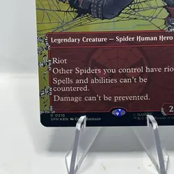 MTG Spider-Punk (0210) (Borderless) Spider-Man Foil - Image 5