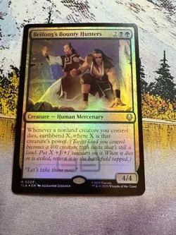 Beifong's Bounty Hunters - Foil TLA NM MTG - Image 1