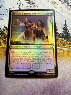 Beifong's Bounty Hunters - Foil TLA NM MTG - Image 3