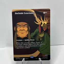 Dockside Extortionist NM Borderless 0028 MTG TLE Avatar Unplayed Regular - Image 1
