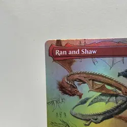 1x WOTC Avatar: The Last Airbender Ran and Shaw foil (Borderless) (R) 0325 NM x1 - Image 2