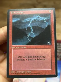 4x German FBB • Lightning Bolt • Pack Fresh • Mtg (1720) - Image 2