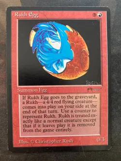 *** ARABIAN NIGHTS Rukh Egg (Dark) *** NM-Mint - DUTY FREE - MtG Magic - Image 1